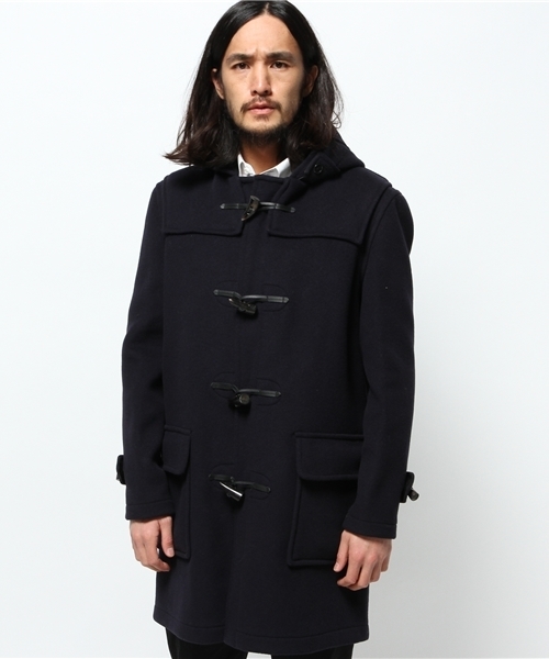 AMERICAN RAG CIE（アメリカンラグシー）の「GLOVERALL/114-GLV-#928C（ダッフルコート・メンズ・ベージュ/ネイビー・LARGE/X-LARGE）」の7枚目の写真