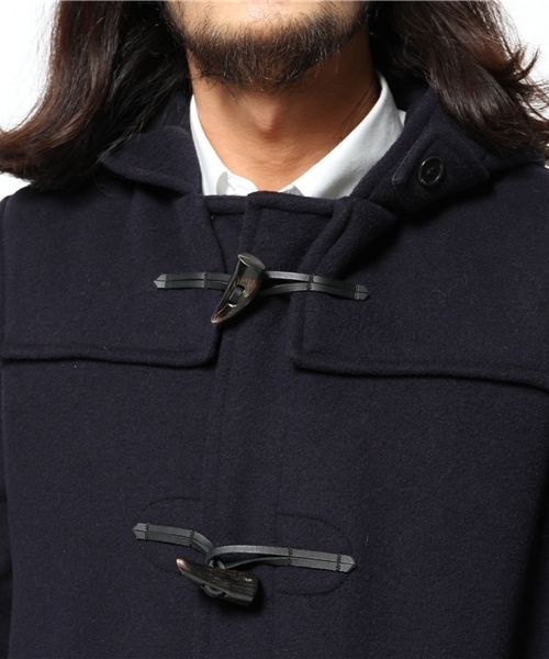 AMERICAN RAG CIE（アメリカンラグシー）の「GLOVERALL/114-GLV-#928C（ダッフルコート・メンズ・ベージュ/ネイビー・LARGE/X-LARGE）」の11枚目の写真