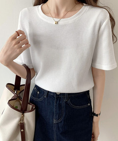 anuke Vintage Rib Tops（Tシャツ/カットソー）｜anuke