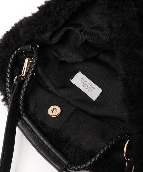 cache cache(カシュ カシュ)の「カシュカシュ cachecache / メッシュ丸ハンドルエコファー2wayショルダーバッグ(ショルダーバッグ・レディース・グレー/ベージュ系その他/アイボリー/ブラック・FREE)」の8枚目の写真