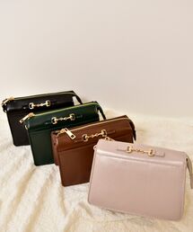 MAJESTIC LEGON | ビット付スクエアバッグ(ショルダーバッグ)