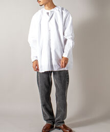 GLOSTER | オーガニックコットン スモックシャツ(シャツ/ブラウス)