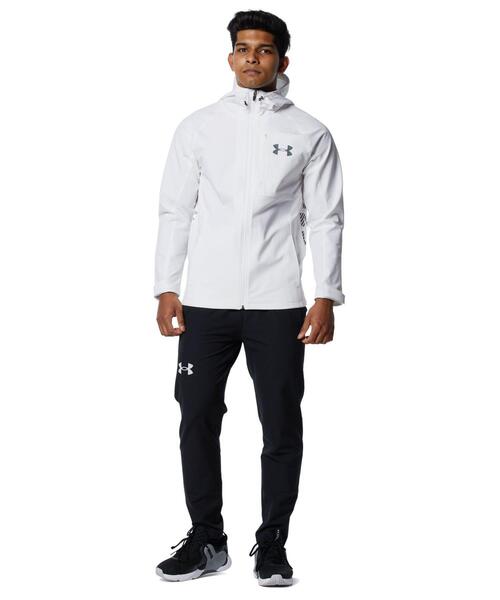 UNDER ARMOUR(アンダーアーマー)の「UAブラッシュ ウーブン パンツ(トレーニング/メンズ)(その他パンツ・メンズ・ネイビー/ブラック・L/S/XL/M/XXL/3XL)」の4枚目の写真