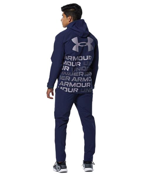 UNDER ARMOUR(アンダーアーマー)の「UAブラッシュ ウーブン パンツ(トレーニング/メンズ)(その他パンツ・メンズ・ネイビー/ブラック・L/S/XL/M/XXL/3XL)」の13枚目の写真
