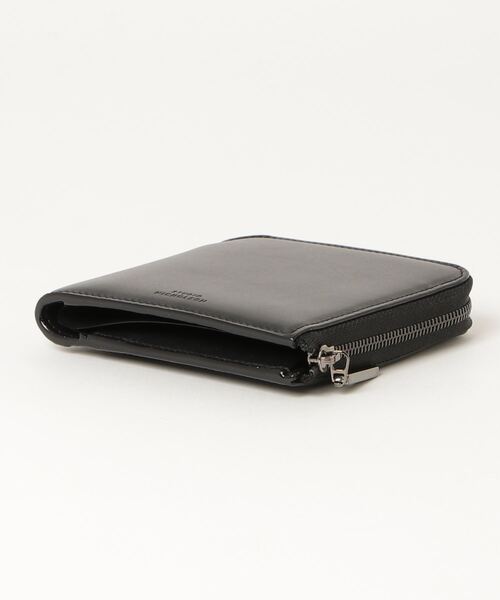 STUDIO NICHOLSON（スタジオニコルソン）の「【STUDIO NICHOLSON】 SMOOTH CALF LEATHER ZIP AROUND WALLET（財布・メンズ・ブラック・ONE SIZE）」の7枚目の写真