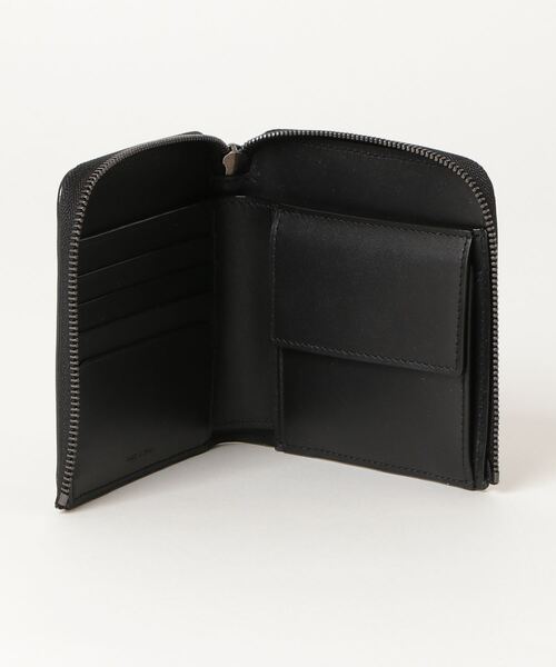 STUDIO NICHOLSON（スタジオニコルソン）の「【STUDIO NICHOLSON】 SMOOTH CALF LEATHER ZIP AROUND WALLET（財布・メンズ・ブラック・ONE SIZE）」の9枚目の写真