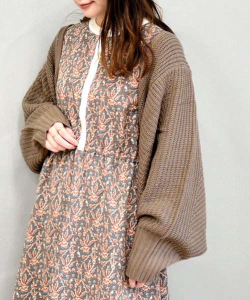 Brownie（ブラウニー）の「Brownie ラメニットボレロ（カーディガン/ボレロ・レディース・ピンク/アイボリー/モカ/オレンジ・FREE）」の20枚目の写真