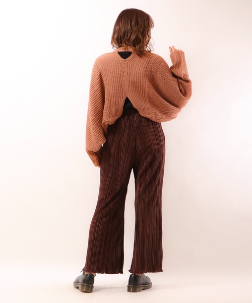 Brownie（ブラウニー）の「Brownie ラメニットボレロ（カーディガン/ボレロ・レディース・ピンク/アイボリー/モカ/オレンジ・FREE）」の10枚目の写真