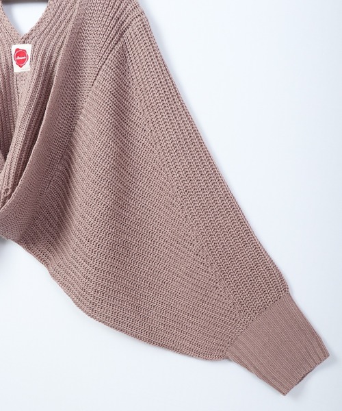 Brownie（ブラウニー）の「Brownie ラメニットボレロ（カーディガン/ボレロ・レディース・ピンク/アイボリー/モカ/オレンジ・FREE）」の12枚目の写真