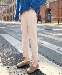 ラシャテーパードパンツ