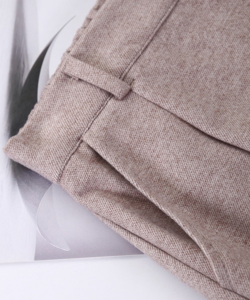 MAISON DE THERESE（メゾン ド テレーズ）の「ラシャテーパードパンツ（その他パンツ・レディース・ベージュ系その他/ブラック/ベージュ・MEDIUM/LARGE/SMALL）」の7枚目の写真