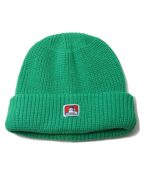 BEN DAVIS（ベンデイビス）の「《BEN DAVIS》MICRO LOGO KNITCAP（ニットキャップ/ビーニー・レディース・レッド/ヘザーグレー/パープル/ブラック/ヘザーチャコール/ダークグリーン/グリーン/ブラウン/オレンジ/イエロー/ベージュ・FREE）」の19枚目の写真