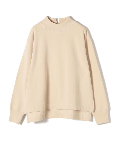 SHIPS(シップス)の「*USAコットンハイネック◇(スウェット・レディース・ナチュラル/チャコールグレー/ブルー系/ブラック/ライトオリーブ・SMALL/MEDIUM)」の6枚目の写真