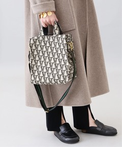 完売品 VERMEIL par iena モノグラム2wayトートバッグ V総柄