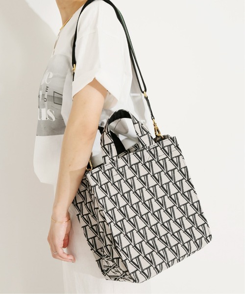 なっちゃん　VERMEIL Par iena ジャガードモノグラムトート セール】VERMEILジャガードモノグラムトートSmall◇（トート