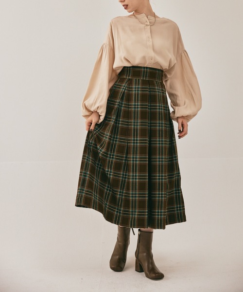 hinari（ヒナリ）の「スクエアトゥーブーツ（ブーツ・レディース・ブラック/モスグリーン・SMALL/MEDIUM/LARGE）」の16枚目の写真