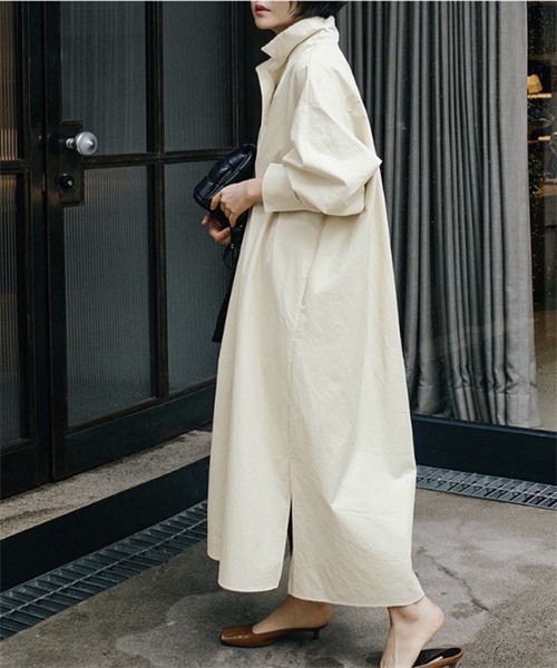 セール ウエストベルト サイドスリット マキシ丈ワンピース ワンピース Free Stylists フリー スタイリスト のファッション通販 Zozotown