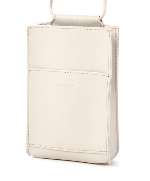 LEPSIM（レプシィム）の「【驚くほど、かるーーーい】スマホショルダー　236411（ショルダーバッグ・レディース・ブラック/ブラウン/シルバー/アイボリー/ピンク・ONE SIZE）」の18枚目の写真