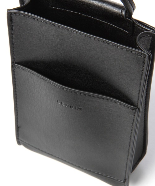 LEPSIM（レプシィム）の「【驚くほど、かるーーーい】スマホショルダー　236411（ショルダーバッグ・レディース・ブラック/ブラウン/シルバー/アイボリー/ピンク・ONE SIZE）」の19枚目の写真