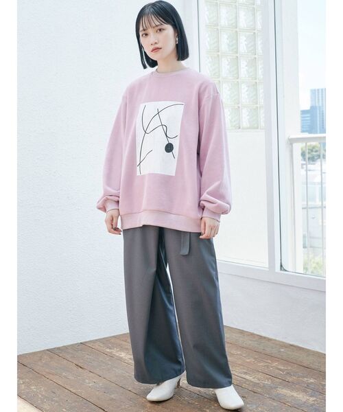 アウターセール セール Aoi アシメラップワイドパンツ その他パンツ Murua ムルーア のファッション 新品 Arenatheatre Net