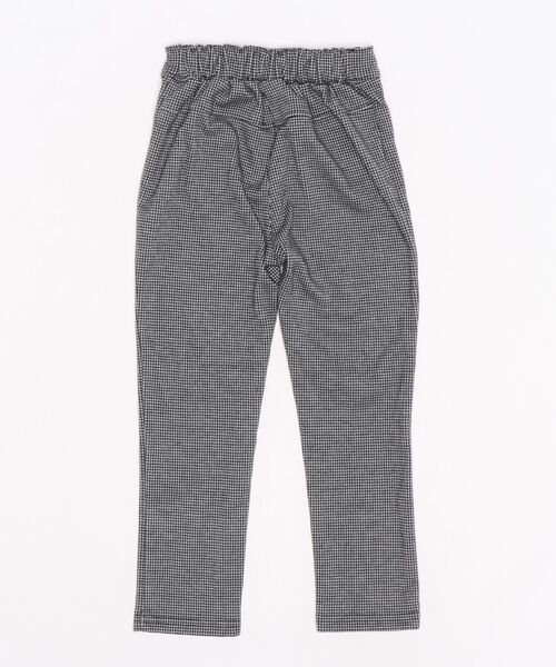Rora(ローラ)の「格子柄 ストレッチ スキニーパンツ スラックス(スラックス・キッズ・ブラック×ホワイト・140/150/100/110/120/130)」の14枚目の写真