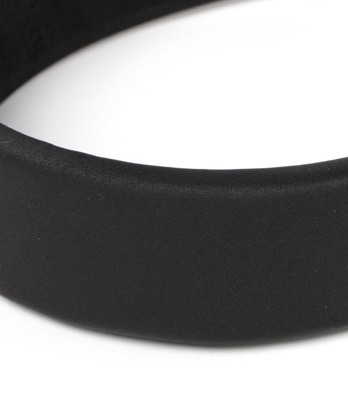 studio CLIP（スタディオクリップ）の「Aクッションカチューシャ（カチューシャ・レディース・ライトグレー/ブラック・FREE）」の3枚目の写真