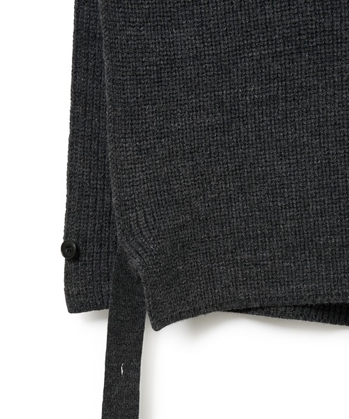 ADAM ET ROPE'(アダムエロペ)の「<SETアイテム>ニットベスト&アームウォーマー(ニット/セーター・レディース・チャコールグレー/オフホワイト・FREE)」の7枚目の写真
