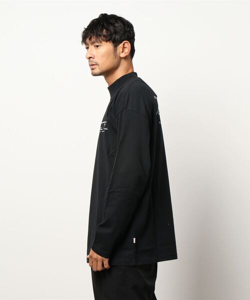 MARTINE ROSE（マーティンローズ）の「【MARTINE ROSE / マーティンローズ】FUNNEL NECK（Tシャツ/カットソー・メンズ・ブラック・SMALL/MEDIUM）」の3枚目の写真