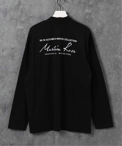 MARTINE ROSE（マーティンローズ）の「【MARTINE ROSE / マーティンローズ】FUNNEL NECK（Tシャツ/カットソー・メンズ・ブラック・SMALL/MEDIUM）」の6枚目の写真