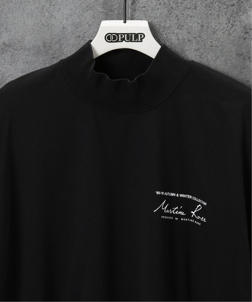 MARTINE ROSE（マーティンローズ）の「【MARTINE ROSE / マーティンローズ】FUNNEL NECK（Tシャツ/カットソー・メンズ・ブラック・SMALL/MEDIUM）」の8枚目の写真