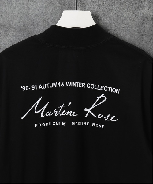MARTINE ROSE（マーティンローズ）の「【MARTINE ROSE / マーティンローズ】FUNNEL NECK（Tシャツ/カットソー・メンズ・ブラック・SMALL/MEDIUM）」の12枚目の写真