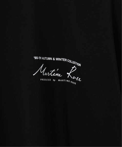 MARTINE ROSE（マーティンローズ）の「【MARTINE ROSE / マーティンローズ】FUNNEL NECK（Tシャツ/カットソー・メンズ・ブラック・SMALL/MEDIUM）」の16枚目の写真
