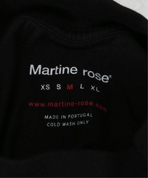 MARTINE ROSE（マーティンローズ）の「【MARTINE ROSE / マーティンローズ】FUNNEL NECK（Tシャツ/カットソー・メンズ・ブラック・SMALL/MEDIUM）」の9枚目の写真
