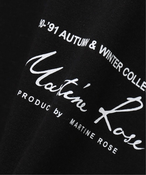 MARTINE ROSE（マーティンローズ）の「【MARTINE ROSE / マーティンローズ】FUNNEL NECK（Tシャツ/カットソー・メンズ・ブラック・SMALL/MEDIUM）」の11枚目の写真