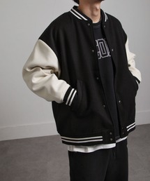 UNCORD | 【UNCORD】オーバーサイズウールライクスタジャン(スタジャン)