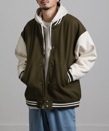 UNCORD | 【UNCORD】オーバーサイズウールライクスタジャン(スタジャン)