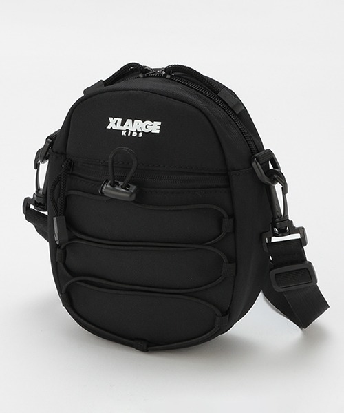 XLARGE KIDS(エクストララージキッズ)の「ショルダーバッグ(ショルダーバッグ・キッズ・ブラック/カーキ・FREE)」の2枚目の写真