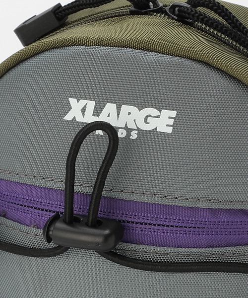 XLARGE KIDS(エクストララージキッズ)の「ショルダーバッグ(ショルダーバッグ・キッズ・ブラック/カーキ・FREE)」の7枚目の写真