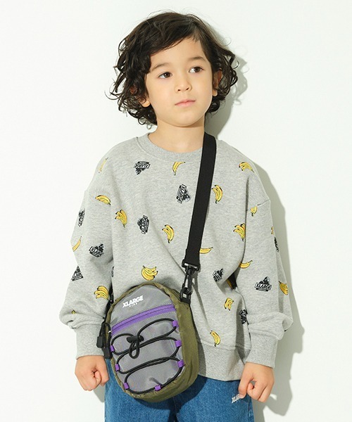 XLARGE KIDS(エクストララージキッズ)の「ショルダーバッグ(ショルダーバッグ・キッズ・ブラック/カーキ・FREE)」の21枚目の写真