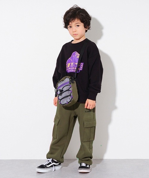 XLARGE KIDS(エクストララージキッズ)の「ショルダーバッグ(ショルダーバッグ・キッズ・ブラック/カーキ・FREE)」の14枚目の写真