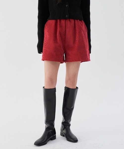 パンツ FEKETE CORDUROY SHORT PANTS FEKETE（フェケテ）の「FEKETE CORDUROY SHORT PANTS（その他