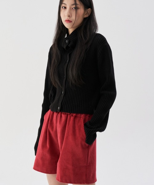 パンツ FEKETE CORDUROY SHORT PANTS FEKETE（フェケテ）の「FEKETE CORDUROY SHORT PANTS（その他