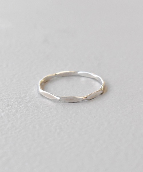 fing.（フィング）の「flower クラフトリング（リング・レディース・ゴールド/シルバー/ピンクゴールド・13号/15号/9号/11号/3号/5号/7号）」の2枚目の写真