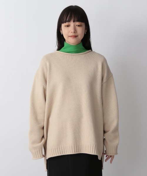 LOWRYS FARM（ローリーズファーム）の「クルンニットプルオーバーＬＳ　259234（ニット/セーター・レディース・ブラック/レッド/ブルー/アイボリー/グリーン・FREE）」の18枚目の写真