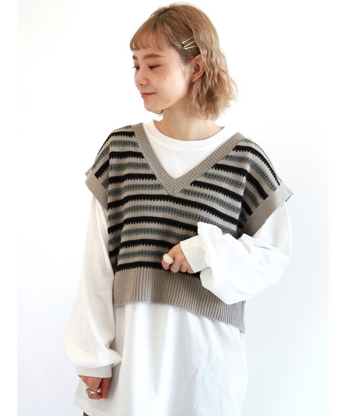 ehka sopo（エヘカソポ）の「シンプルロンT（Tシャツ/カットソー・レディース・オフホワイト/キナリ・ﾌﾘ-）」の12枚目の写真