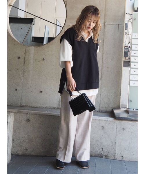 EVRIS（エヴリス）の「クロコスクエアBAG（ショルダーバッグ・レディース・ホワイト/ブラック/イエロー/グリーン・FREE）」の20枚目の写真