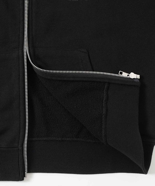 X-girl(エックスガール)の「COMPACT ZIP UP HOODIE(パーカー・レディース・アッシュ/ライトグリーン/ブラック・S/M)」の13枚目の写真