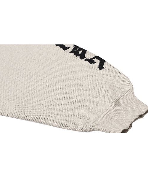 HARSH AND CRUEL（ハーシュアンドクルーエル）の「グラフィック刺繍  ニットセーター HC21AW07【Harsh and Cruel】（ニット/セーター・メンズ・ホワイト/ブラック・L/M/S/XL）」の12枚目の写真