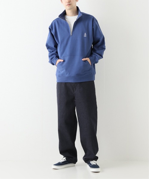 ONLY NY（オンリーニューヨーク）の「【ONLY NY / オンリーニューヨーク】Peace NYC Qtr Zip Sweatshirt（スウェット・メンズ・グレー/ブルー系その他・MEDIUM/LARGE/X-LARGE）」の3枚目の写真