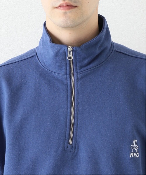 ONLY NY（オンリーニューヨーク）の「【ONLY NY / オンリーニューヨーク】Peace NYC Qtr Zip Sweatshirt（スウェット・メンズ・グレー/ブルー系その他・MEDIUM/LARGE/X-LARGE）」の7枚目の写真